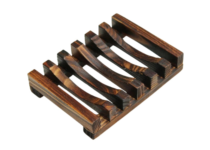 Soap Dish Wooden Slated