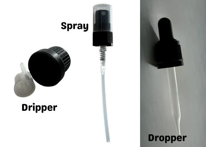 Clear Essential Oil Bottles