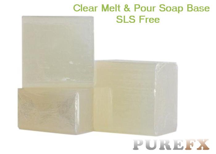 Soap Base Clear - SLS Free (Melt & Pour)