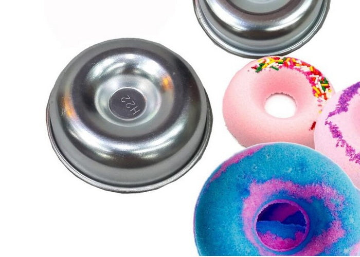 Bath Bomb Mold / Doughnut / Aluminium / 95mm