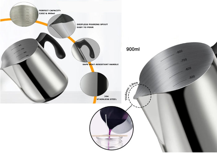 Pouring Jug Stainless Steel