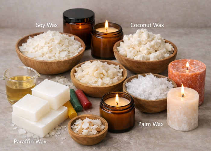 Choosing the right candle wax
