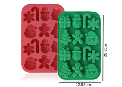 Christmas Melt Mold - 14 Cavity