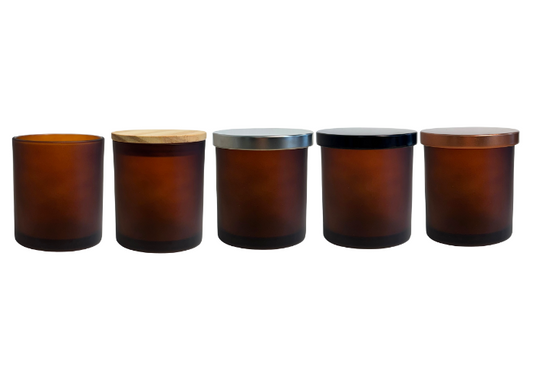 Simplicity Candle Jar – Amber | 315ml