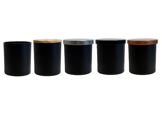 Simplicity Candle Jar – Matte Black | 315ml