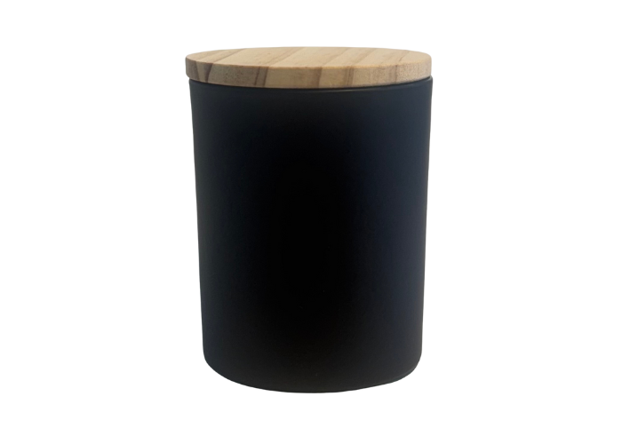 Simplicity Candle Jar – Matte Black | 220ml