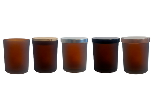 Simplicity Candle Jar – Amber | 220ml