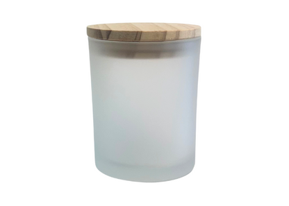 Simplicity Candle Jar Lid – Wooden | 315ml