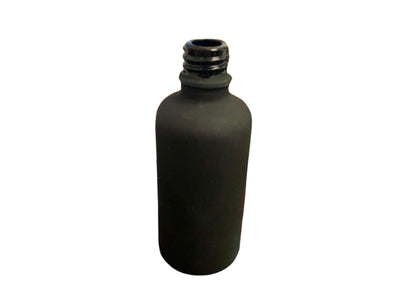 Matte Black 50ml Essential Oil Bottle - Clearance
