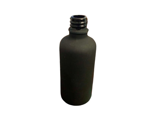 Matte Black 50ml Essential Oil Bottle - Clearance