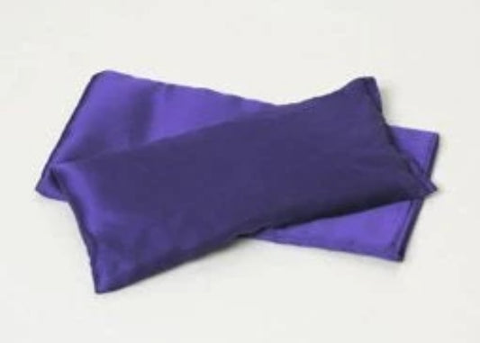 Satin Eye Pillow Organic Flax Seed & Lavender