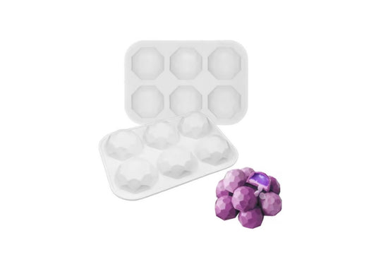 Gem/ Jewel Mold 6 Cavity