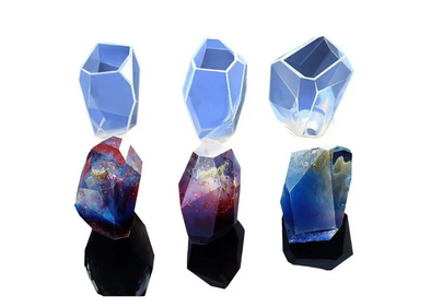 3PC Large Crystal Soap Mold