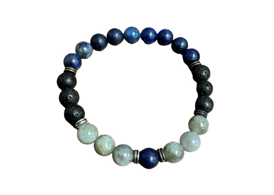 Lapis Lazuli Aromatherapy Bracelet