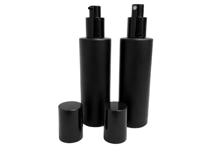 Luxe Matte Black Glass Bottle 100ml