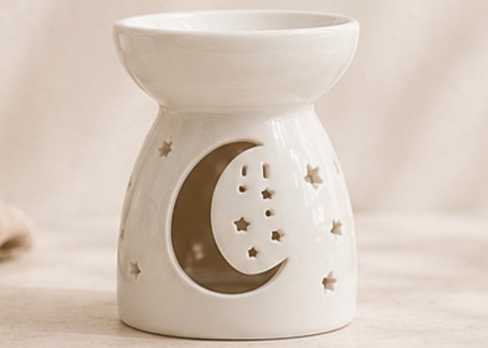 Off White Oil Burner - Moonbeam