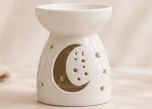 Off White Oil Burner - Moonbeam