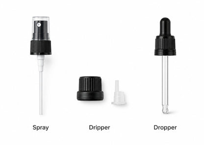 Clear Essential Oil Bottles