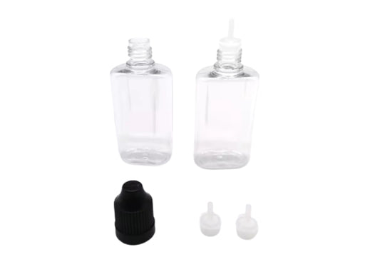30ml Plastic Dripper Bottles Square 10pack