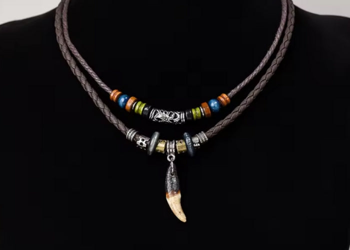 Double Layer Statement Necklace
