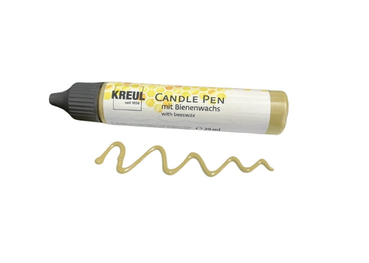 Beeswax Candle Pen - Gold Shimmer