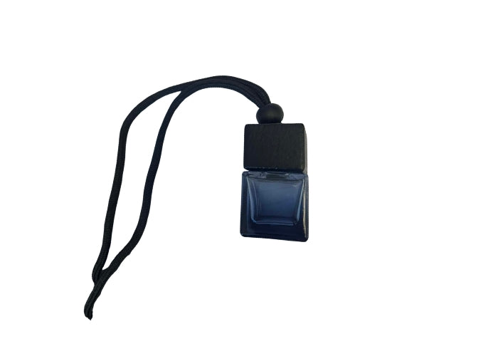 Black Car Freshner - Empty Glass Bottle