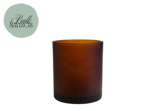 Simplicity Candle Jar – Frosted Amber | 315ml