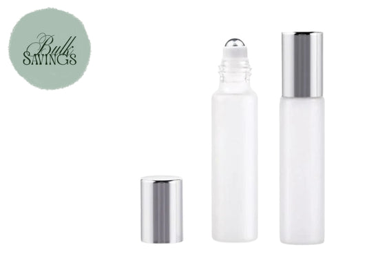 Roll on Bottle 10ml Frosted Glass / refillable