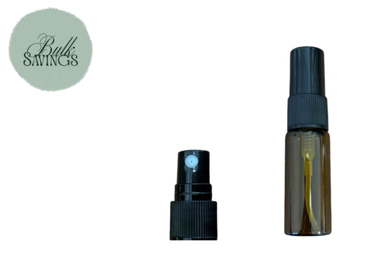5ml Essential Oil / Fragrance Spray Bottle / Amber / refillable