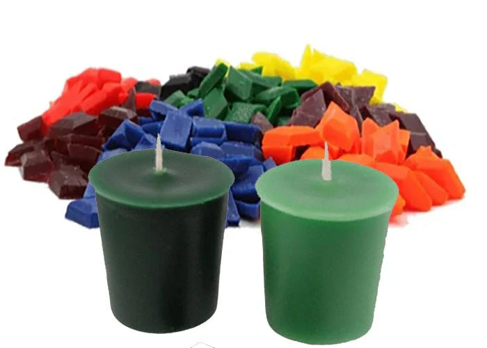 Candle Dye Chips  / Christmas Green