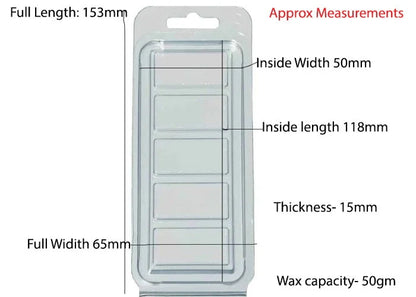 Snap Bar Wax Melt Clamshell