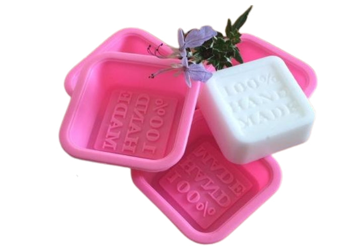 Square Mold '100% Hand Made' - Individual