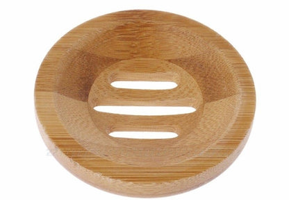 Soap Dish Bamboo Eco Round