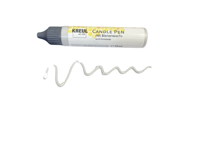 Beeswax Candle Pin - Silver