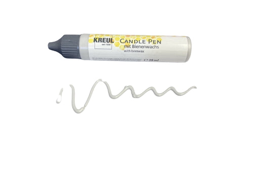 Beeswax Candle Pin - Silver