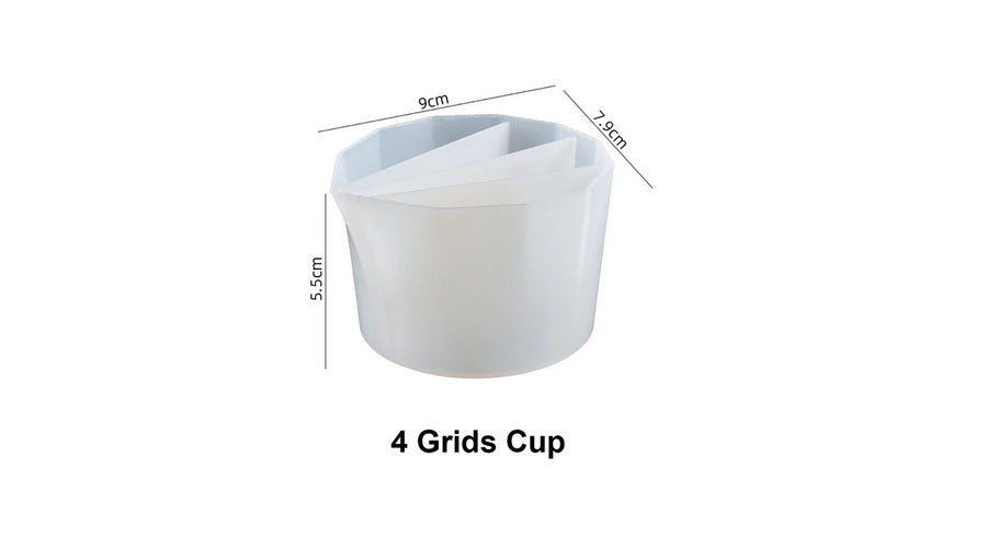 Colour mixing cup / soap / candle / resin / 2 / 3 / 4 grids