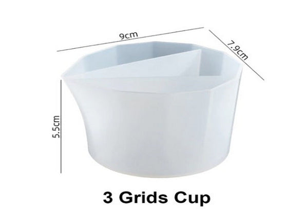 Colour mixing cup / soap / candle / resin / 2 / 3 / 4 grids