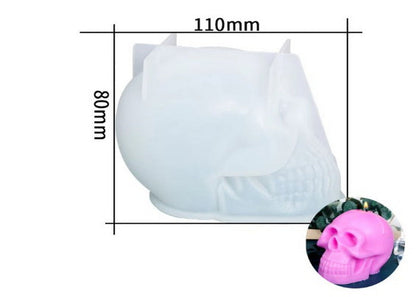 Soap Mold Skull